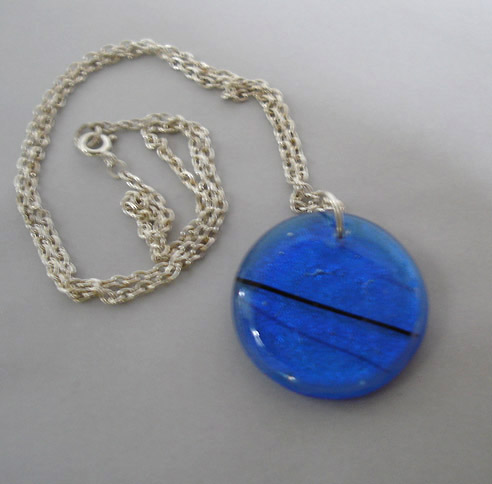 Blue pendant